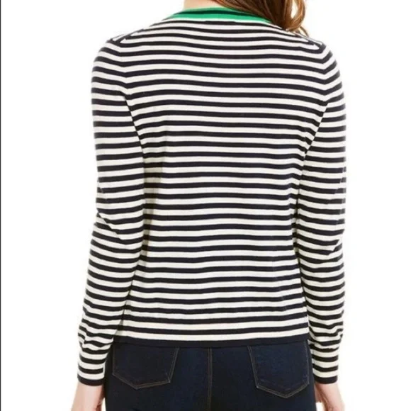 J. Crew Striped Cardigan XXL - Picture 2 of 6
